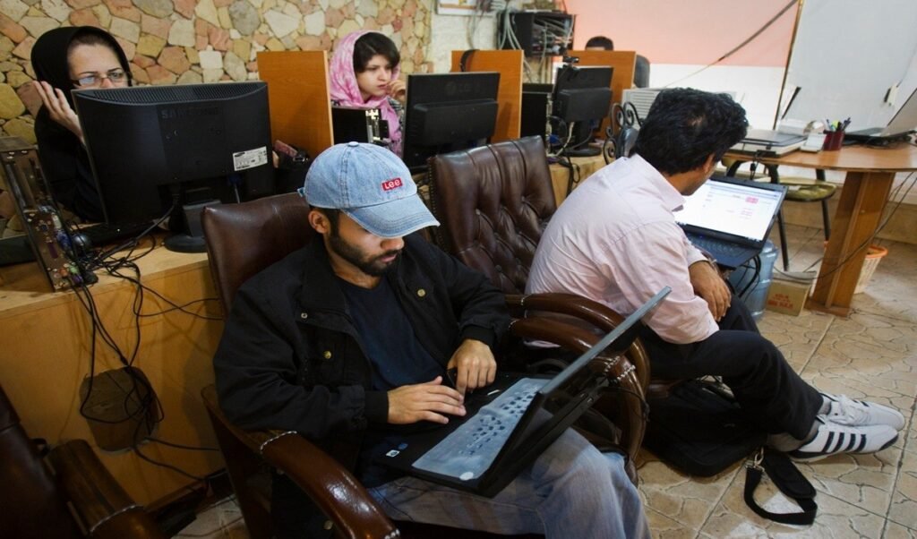 57 days of internet blackout nation cut off from world following us israel attacks