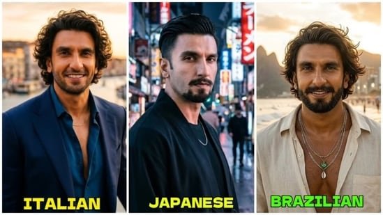 Amid Dhurandhar 2 success, AI imagines what Ranveer Singh would look like if he were Italian, Japanese or Brazilian Amid Dhurandhar 2 success, AI imagines what Ranveer Singh would look like if he were Italian, Japanese or Brazilian