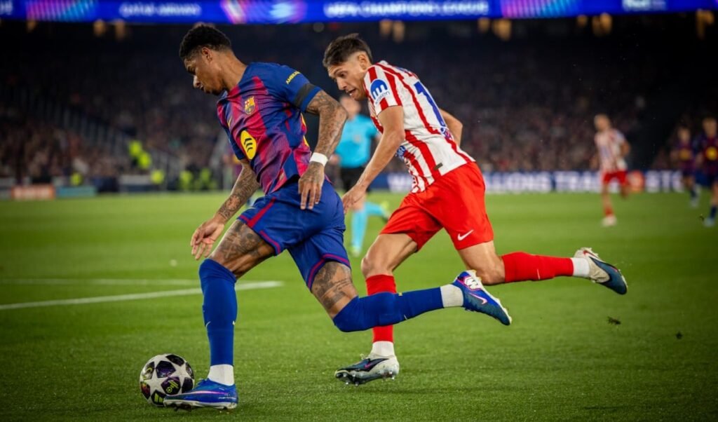 Champions League: Barcelona के सामने Comeback की बड़ी चुनौती, Atletico से Quarter-final में 'करो या मरो' की जंग।