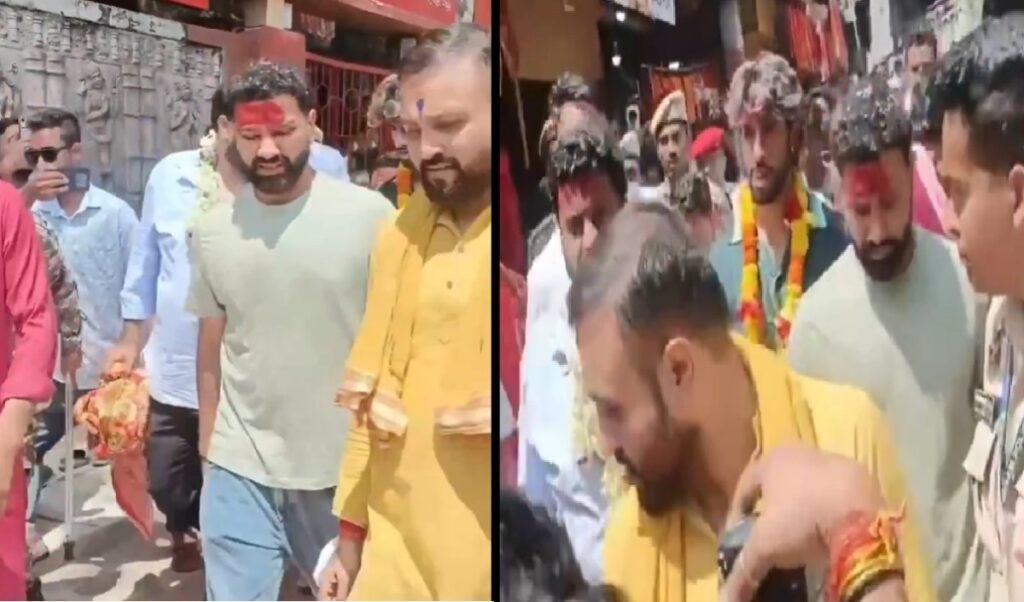 IPL 2026: मां कामाख्या देवी के दर्शन करने पहुंचे रोहित शर्मा, तिलक वर्मा भी आए नजर IPL 2026: मां कामाख्या देवी के दर्शन करने पहुंचे रोहित शर्मा, तिलक वर्मा भी आए नजर