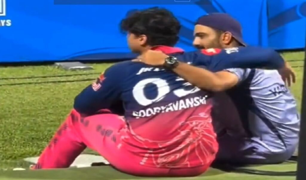 IPL 2026: हार के बाद Vaibhav Sooryavanshi बीच मैदान में बैठकर रोने लगे, केकेआर के इस खिलाड़ी ने संभाला- Video