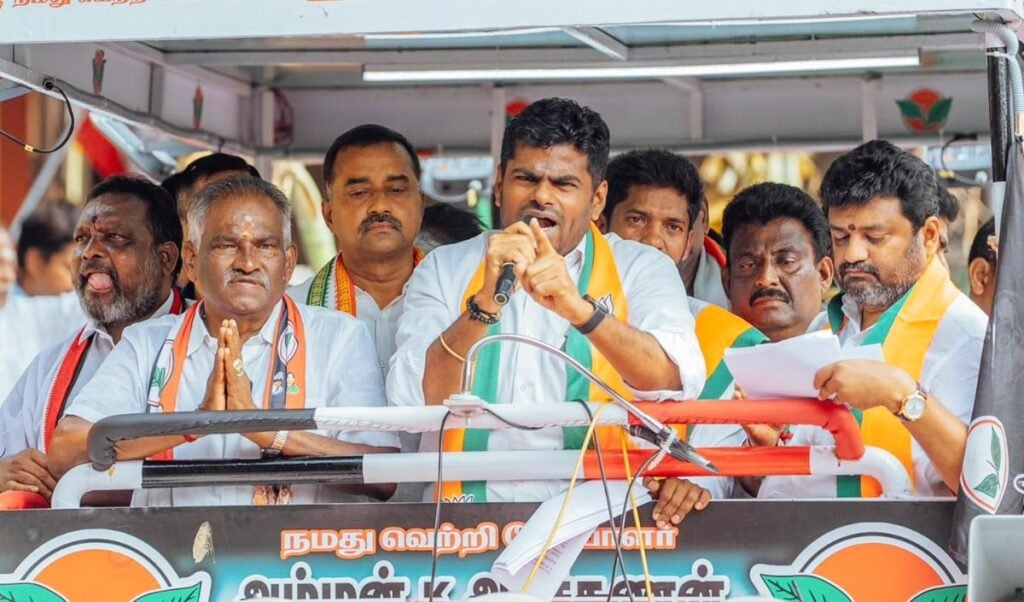 K. Annamalai का बड़ा दावा: Tamil Nadu में बदलेगी सरकार, EPS बनेंगे अगले CM