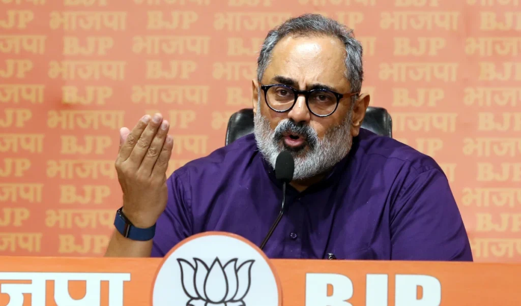 Keralam में BJP के Rajeev Chandrasekhar का हमला, UDF-LDF 70 साल से कर रहे झूठे वादे
