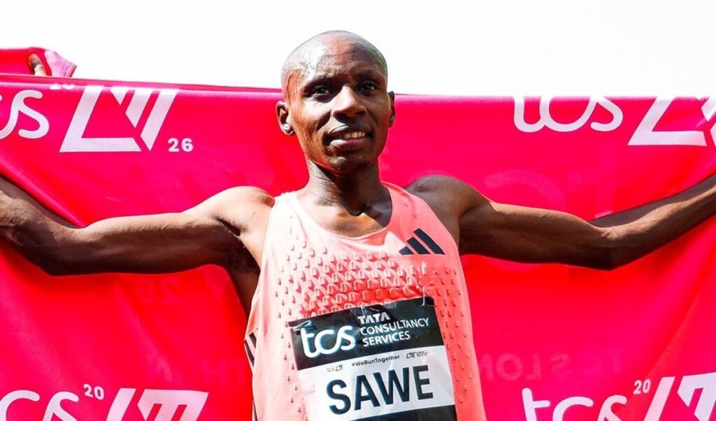London Marathon में Sebastian Sawe ने रचा इतिहास, World Record तोड़कर 2 घंटे से पहले पूरी की दौड़।