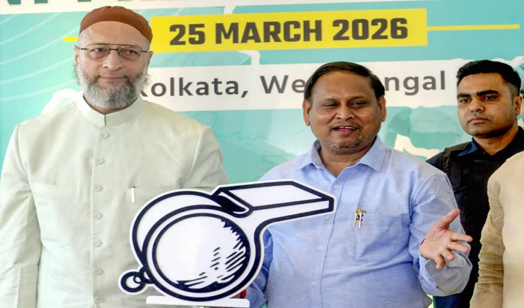 Murshidabad में Owaisi की रैली से गरमाई सियासत, Humayun Kabir के साथ मिलकर चुनावी समीकरण बदले
