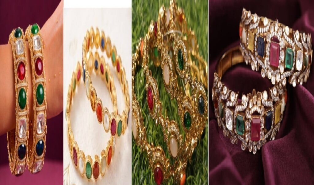 Navratna Bangles का ये Latest Design बना Fashion Trend, शादी-पार्टी में देगा Royal Look