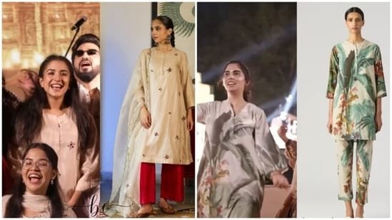 Radhika Merchant and Isha Ambani chose comfortable suits to dance the night away at Anant Ambani’s birthday celebration Radhika Merchant and Isha Ambani chose comfortable suits to dance the night away at Anant Ambani’s birthday celebration