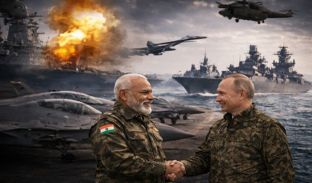 Russia ने भारत में उतारे सैनिक और वॉरशिप! बड़ी तैयारी से चौंका US, दुश्मनों में खलबली Russia ने भारत में उतारे सैनिक और वॉरशिप! बड़ी तैयारी से चौंका US, दुश्मनों में खलबली
