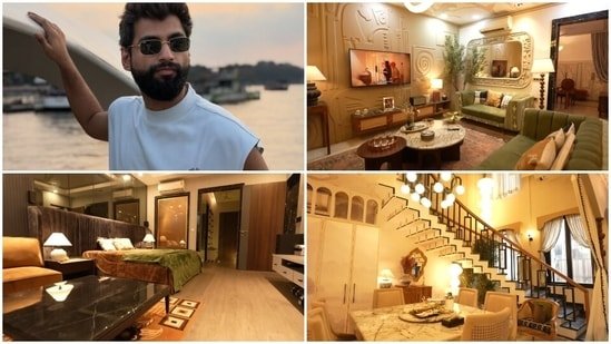 Step inside Harsh Gujral’s 3-storey home in Delhi where he lives with his parents; don’t miss his shoe collection Step inside Harsh Gujral’s 3-storey home in Delhi where he lives with his parents; don’t miss his shoe collection