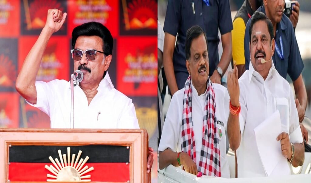 Tamil Nadu Opinion Poll: 2026 में NDA-DMK+ में कांटे की टक्कर, Matrize सर्वे ने बढ़ाई सियासी हलचल Tamil Nadu Opinion Poll: 2026 में NDA-DMK+ में कांटे की टक्कर, Matrize सर्वे ने बढ़ाई सियासी हलचल