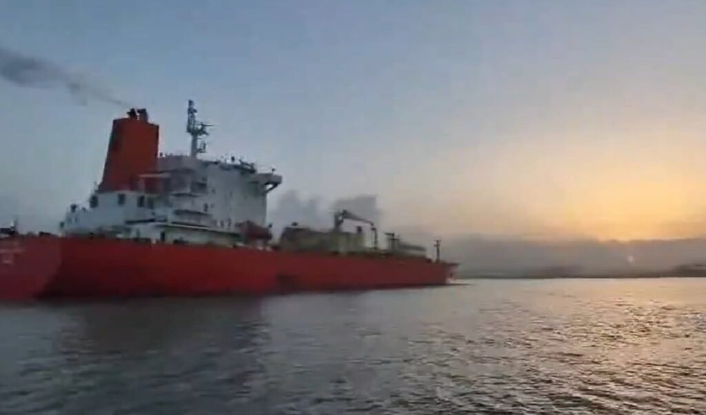 amid middle east tensions india achieves major success as lpg tanker crosses strait of hormuz