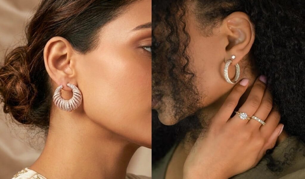 boring earrings now out of fashion try these stylish and modern hoop earrings