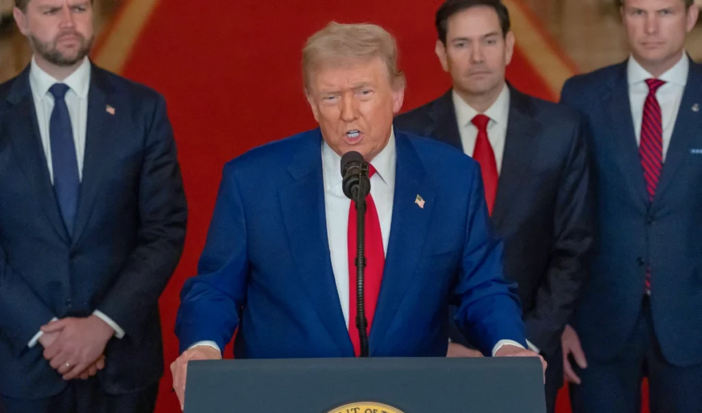 donald trump is elated over the scandal he said iran back was broken in just two days