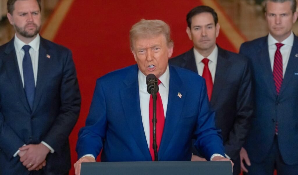 donald trump major statement the downing of us aircraft will not affect talks with iran