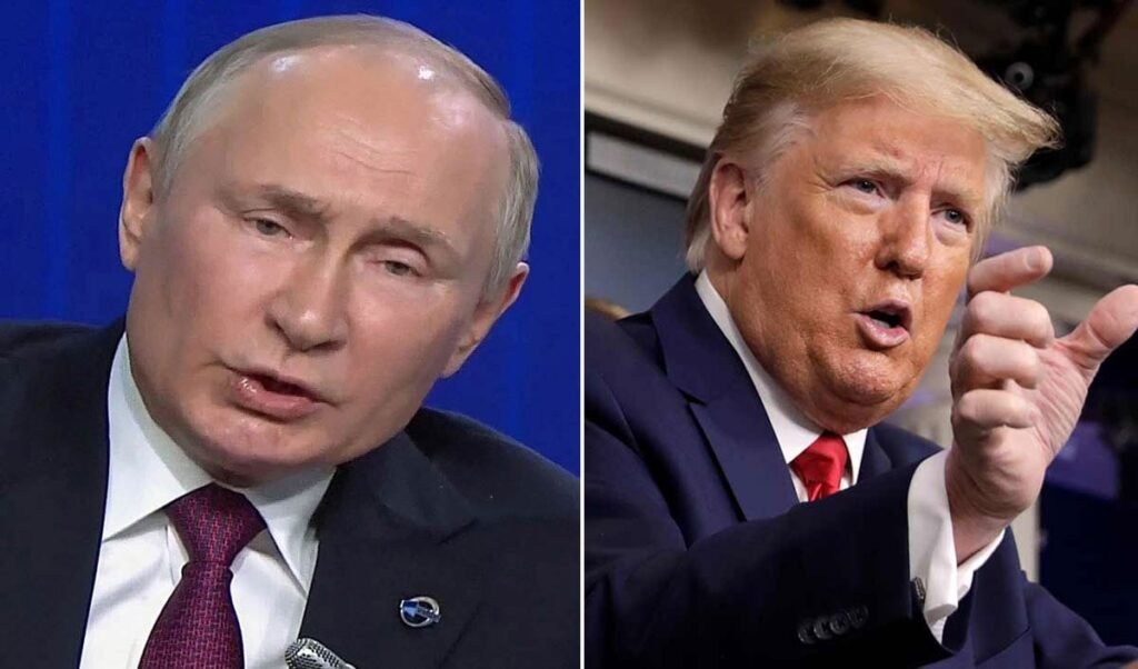 donald trump reprimanded putin advising him to focus on ending the ukraine war rather than iran