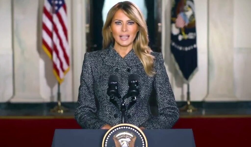 melania trump denies any connection to jeffrey epstein requests public hearing from congress