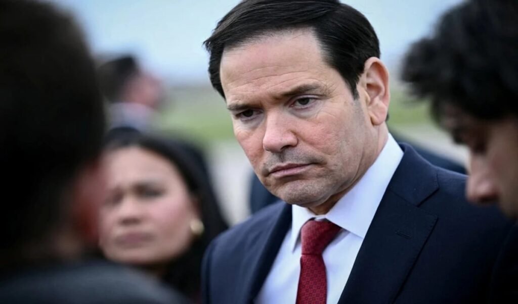 us takes tough stand on iran hormuz proposal marco rubio says no compromise on nuclear deal