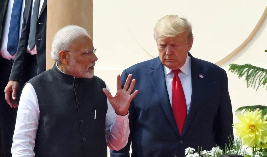 what happened that trump immediately called modi and talked for 40 minutes