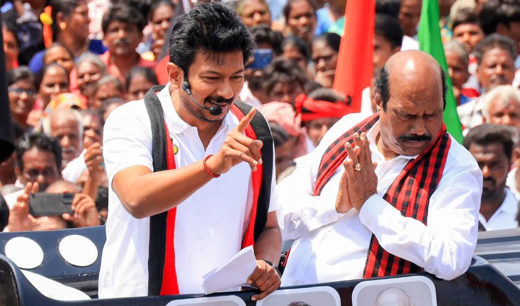 इतिहास रचेंगे…Udhayanidhi Stalin का Chepauk से नामांकन, Roadshow में दिखाया दम