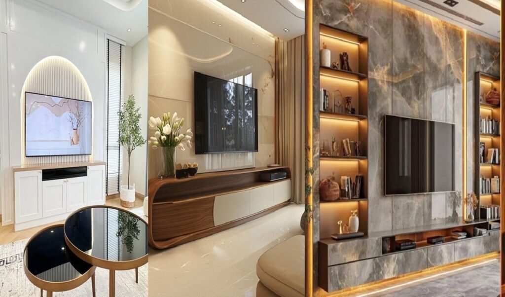 कम बजट में Living Room को बनाएं स्टाइलिश, ये TV Unit Designs देंगे घर को Premium Look।