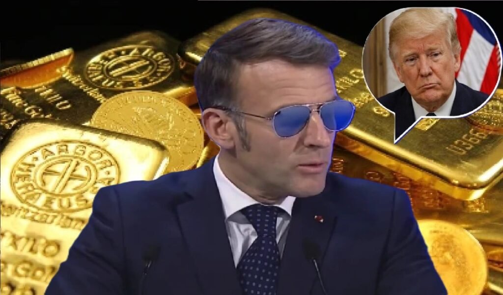 नीला चश्मा लगा मैक्रों ने एक तीर से किए 2 शिकार, ट्रंप की तिजोरी हुई खाली, फ्रांस के खजाने में आए ₹1,373,312,000,000