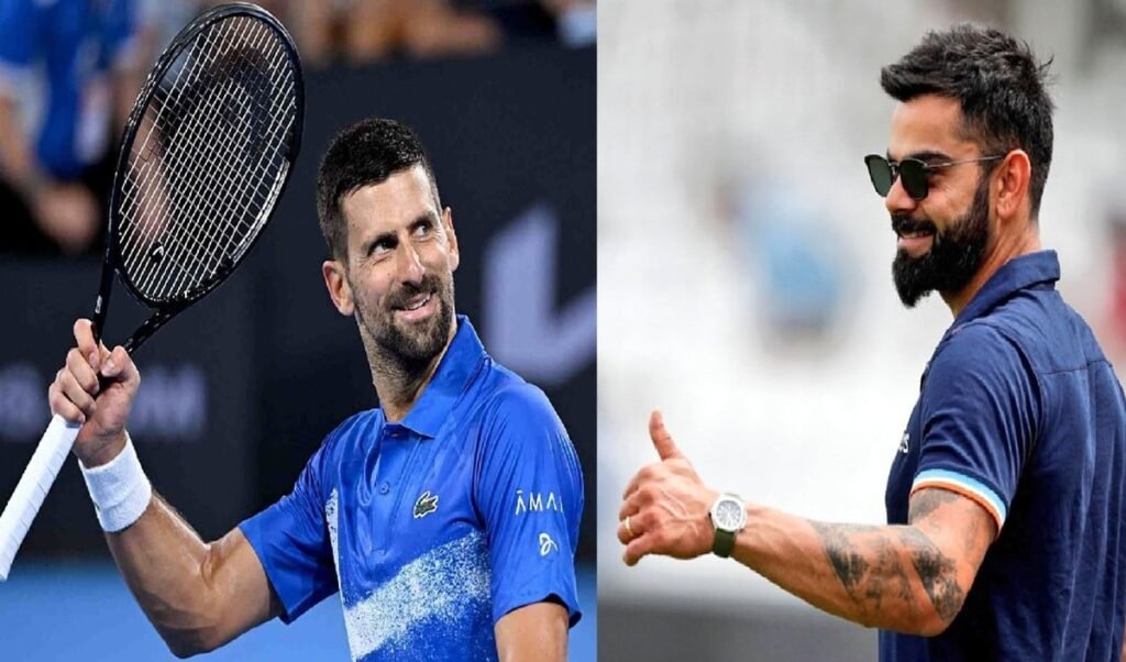 नोवाक जोकोविच ने की विराट कोहली की तारीफ, कहा- उनके कारण ही क्रिकेट को फॉलो करता हूं