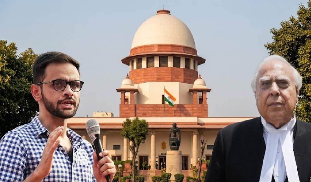 माई लॉर्ड! खुली कोर्ट में सुनवाई करें…कपिल सिब्बल के साथ SC पहुंचे खालिद