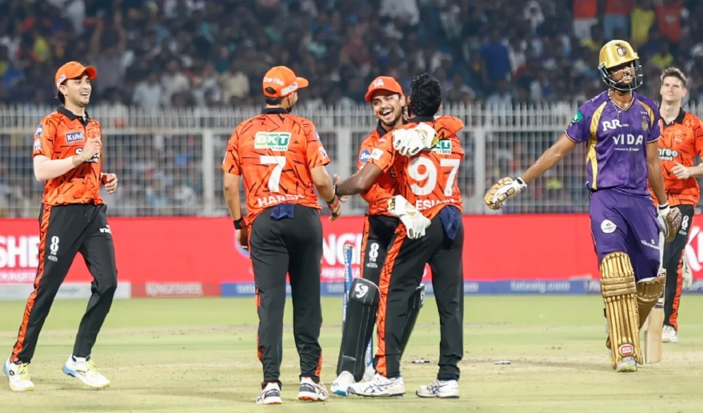 सनराइजर्स हैदराबाद को मिली पहली जीत, कोलकाता नाइट राइडर्स को 65 रन से दी मात