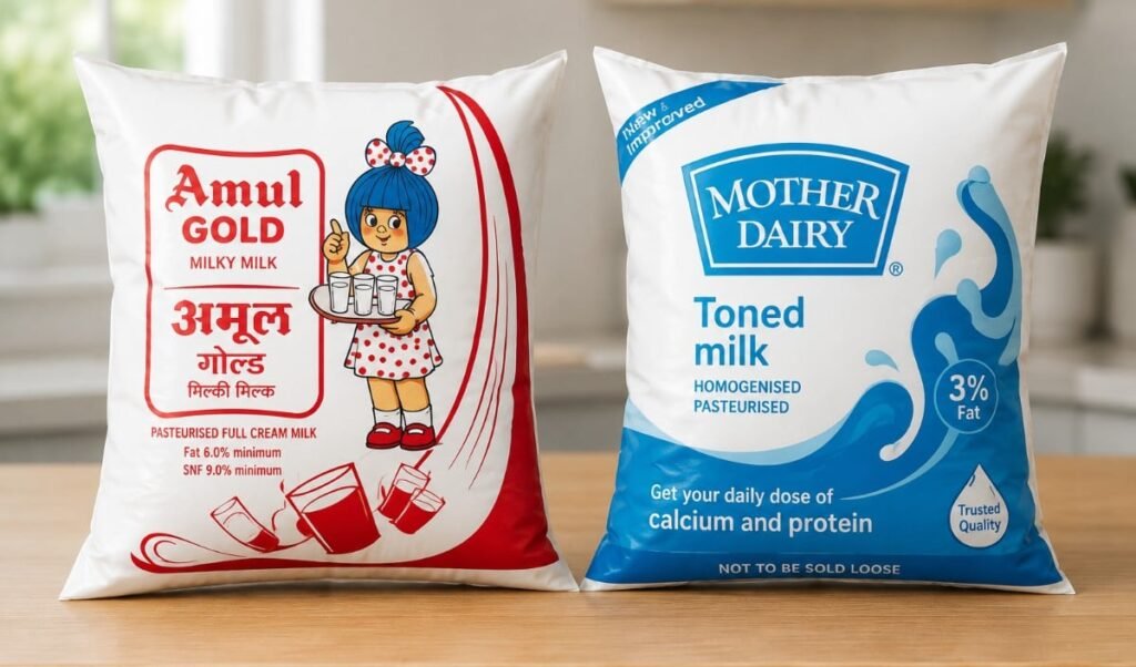 Amul-Mother Dairy ने फिर दिया झटका, Milk Price ₹2/litre बढ़ा, जानें आपके शहर में नए रेट्स