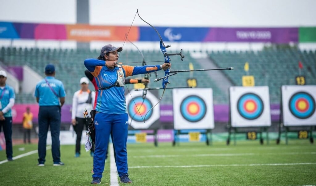 Archery World Cup Final: भारतीय महिला टीम का शानदार प्रदर्शन, Shoot-Off में China को हराकर जीता खिताब Archery World Cup Final: भारतीय महिला टीम का शानदार प्रदर्शन, Shoot-Off में China को हराकर जीता खिताब