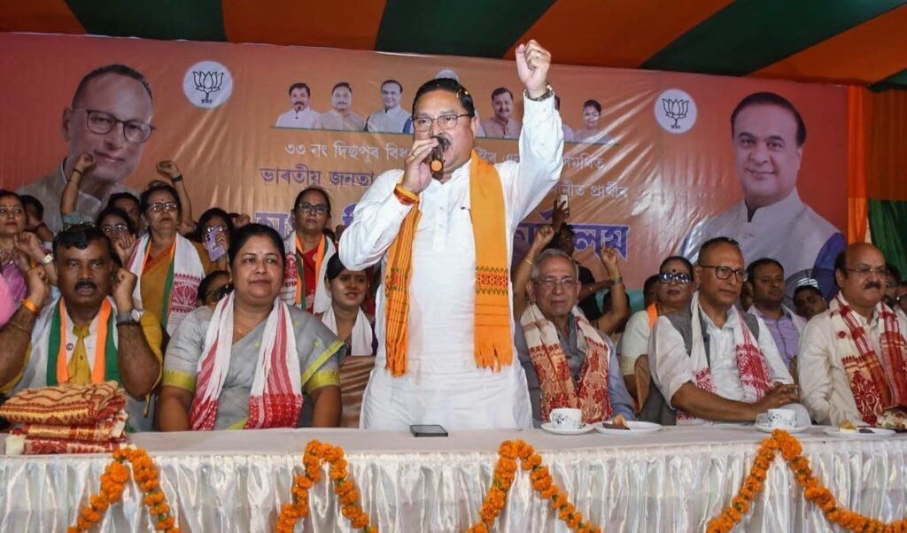 Assam Dispur | Pradyut Bordoloi Victory | भाजपा के प्रद्युत बोरदोलोई की बड़ी जीत, कांग्रेस की मीरा बोरठाकुर को करीब 50 हजार वोटों से हराया