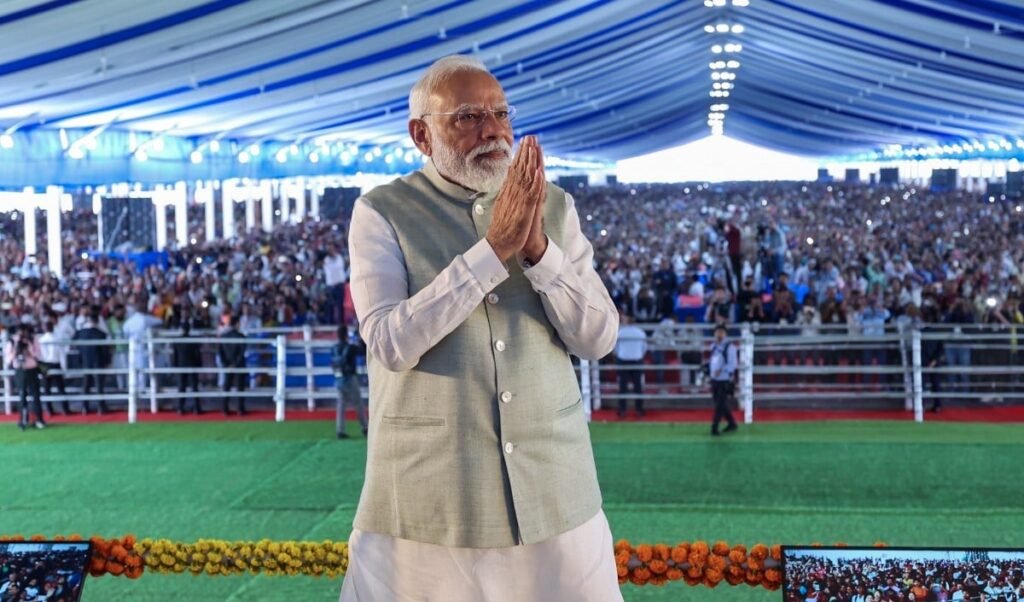 Assembly Elections में BJP का डंका, पार्टी HQ में विजयोत्सव की तैयारी, PM Modi होंगे शामिल