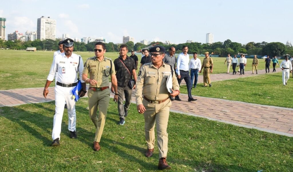 BJP शपथ ग्रहण से पहले Kolkata High-Alert पर, Brigade Ground में 4000 पुलिसकर्मियों का पहरा