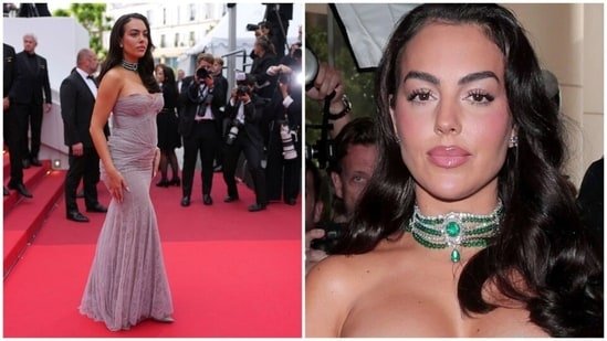 Cristiano Ronaldo’s fiancée Georgina Rodriguez steals the spotlight in a jaw-dropping emerald necklace at Cannes 2026 Cristiano Ronaldo’s fiancée Georgina Rodriguez steals the spotlight in a jaw-dropping emerald necklace at Cannes 2026
