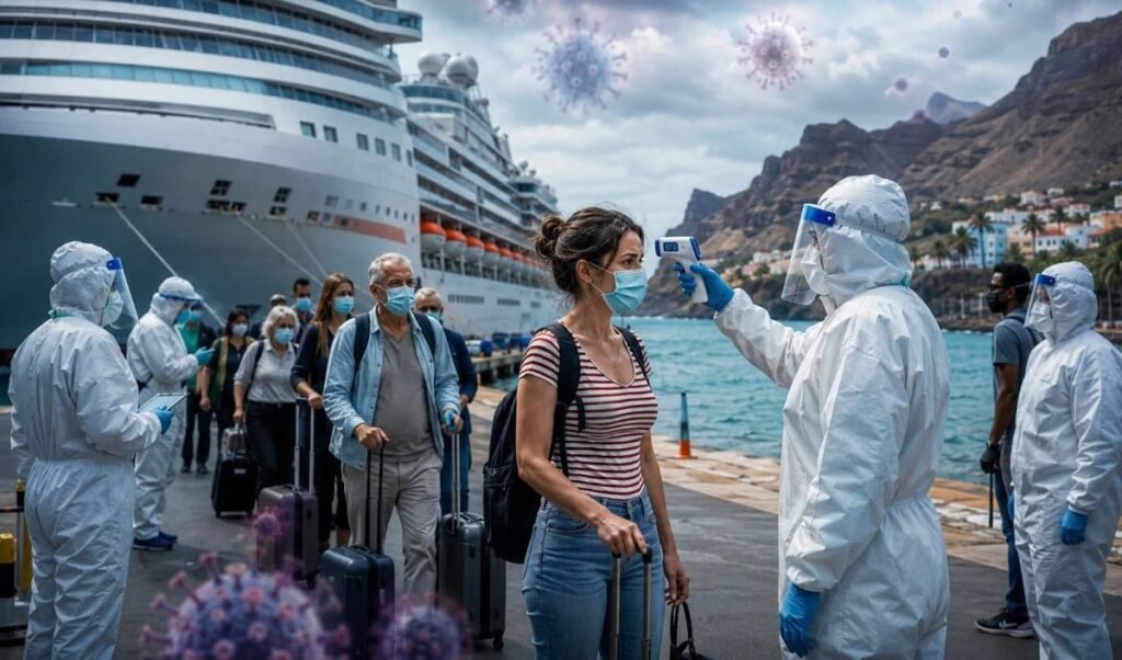 Cruise Ship पर Hantavirus का कहर, 3 मौतों के बाद Tenerife पोर्ट पर मचा हड़कंप Cruise Ship पर Hantavirus का कहर, 3 मौतों के बाद Tenerife पोर्ट पर मचा हड़कंप
