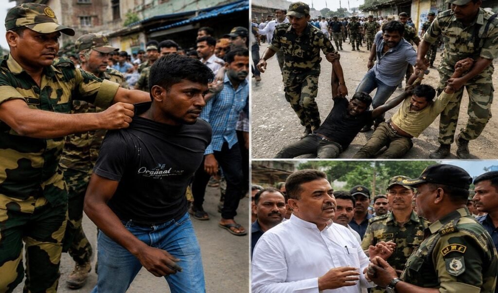 Detect और Deport Policy लाई Suvendu Adhikari सरकार, बांग्लादेशी घुसपैठियों को देश से बाहर खदेड़ने के लिए BSF को सौंपेगी