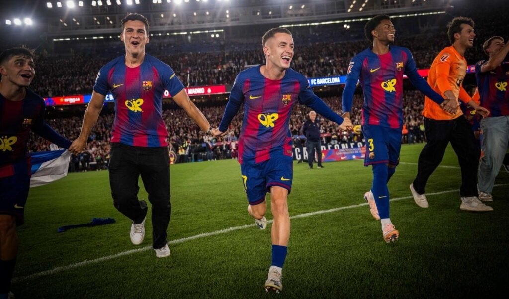 El Clásico में Barcelona का दबदबा, Real Madrid को 2-0 से रौंदकर जीता La Liga खिताब