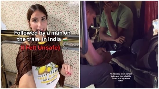 Foreigner vlogger ‘followed by man to the bathroom on AC train in India’: ‘Always trust your instincts’ Foreigner vlogger ‘followed by man to the bathroom on AC train in India’: ‘Always trust your instincts’