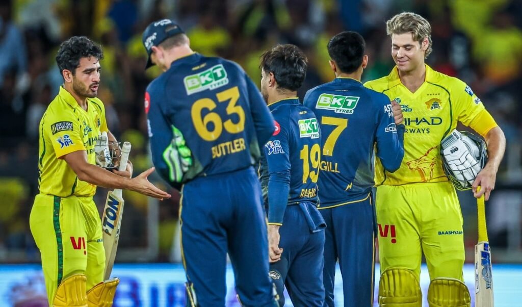 IPL 2026 GT vs CSK Match Highlights | गुजरात टाइटंस की धमाकेदार जीत, चेन्नई सुपरकिंग्स को 89 रन से रौंदकर प्लेऑफ की रेस से किया बाहर IPL 2026 GT vs CSK Match Highlights | गुजरात टाइटंस की धमाकेदार जीत, चेन्नई सुपरकिंग्स को 89 रन से रौंदकर प्लेऑफ की रेस से किया बाहर