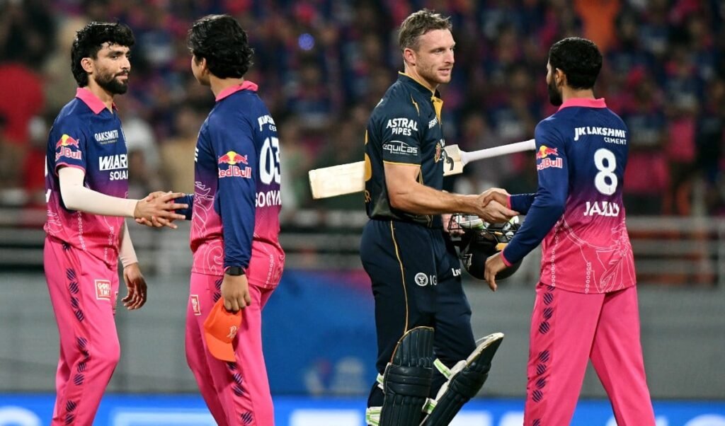 IPL 2026 GT vs RR Match Highlights | राजस्थान रॉयल्स और वैभव सूर्यवंशी का जादुई सफर खत्म! शुभमन गिल के शतक से गुजरात टाइटंस फाइनल में पहुंची IPL 2026 GT vs RR Match Highlights | राजस्थान रॉयल्स और वैभव सूर्यवंशी का जादुई सफर खत्म! शुभमन गिल के शतक से गुजरात टाइटंस फाइनल में पहुंची