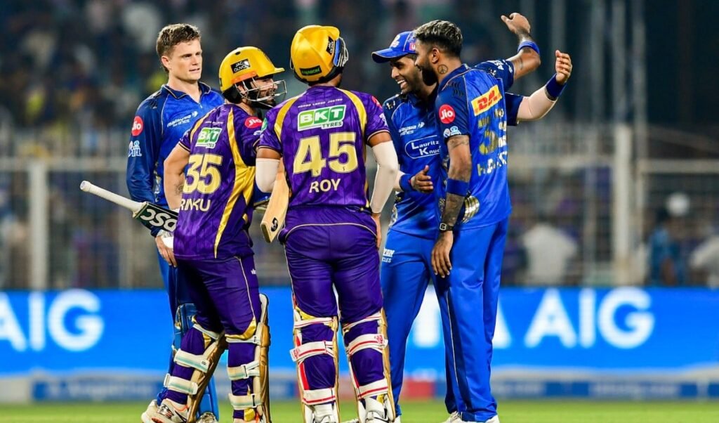 IPL 2026, KKR vs MI Highlight | 'करो या मरो' मुकाबला! मुंबई को हराकर KKR की प्लेऑफ की उम्मीदें जिंदा, कोर्बिन बॉश का ऑलराउंड खेल भी नहीं आया काम IPL 2026, KKR vs MI Highlight | 'करो या मरो' मुकाबला! मुंबई को हराकर KKR की प्लेऑफ की उम्मीदें जिंदा, कोर्बिन बॉश का ऑलराउंड खेल भी नहीं आया काम