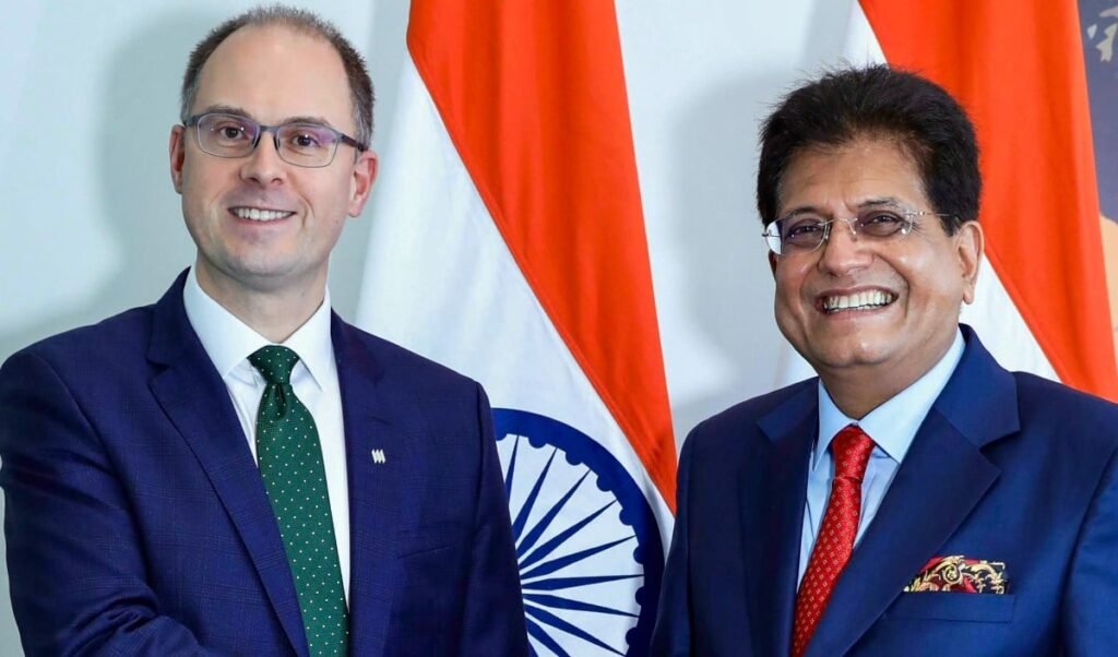 India और Canada के बीच व्यापारिक संबंधों को नई धार! 'व्यापार एवं निवेश मंच' की शुरुआत, इस साल पूरा होगा CEPA समझौता India और Canada के बीच व्यापारिक संबंधों को नई धार! 'व्यापार एवं निवेश मंच' की शुरुआत, इस साल पूरा होगा CEPA समझौता