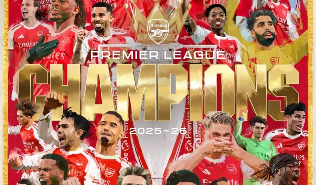 London की सड़कों पर जश्न, Arsenal ने Man City को पछाड़कर 22 साल बाद जीता खिताब London की सड़कों पर जश्न, Arsenal ने Man City को पछाड़कर 22 साल बाद जीता खिताब