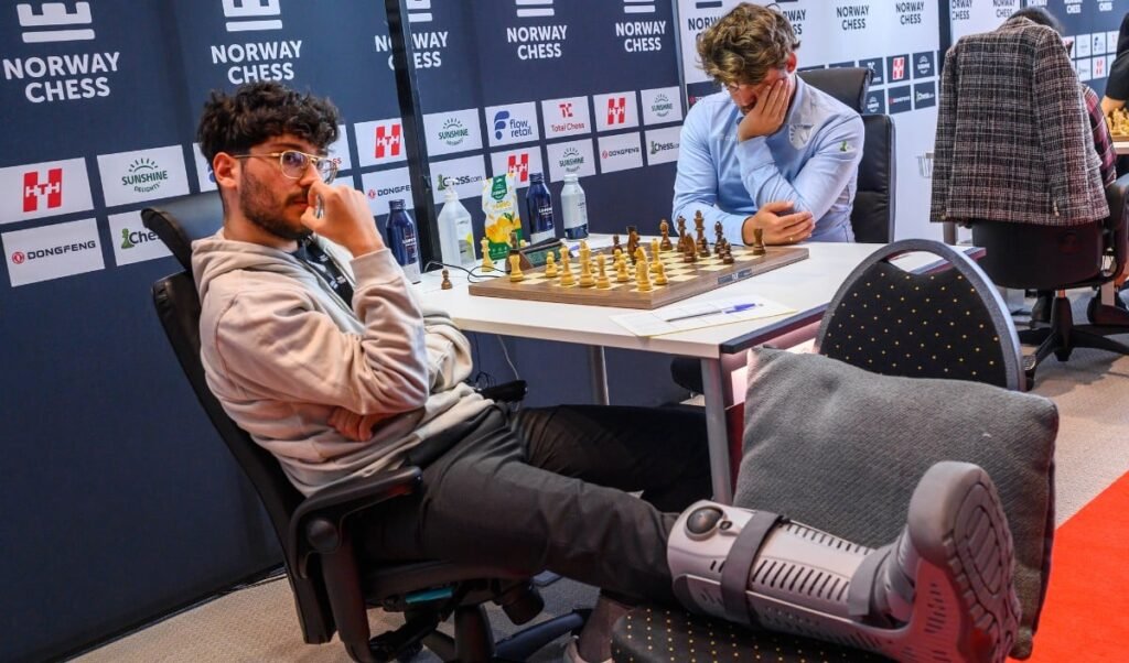 Magnus Carlsen के खिलाफ Alireza Firouzja की पहली क्लासिकल जीत, Norway Chess में हुआ सबसे बड़ा उलटफेर