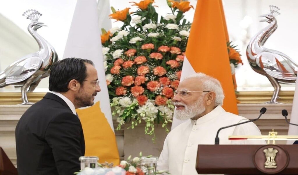 PM Modi की President Nikos से मुलाकात, India-Cyprus की दोस्ती अब Strategic Partnership में तब्दील PM Modi की President Nikos से मुलाकात, India-Cyprus की दोस्ती अब Strategic Partnership में तब्दील