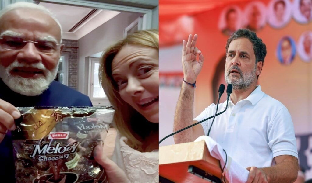 PM Modi की ‘Melodi’ वाली टॉफी पर भड़के Rahul Gandhi, बोले- ये नेतृत्व नहीं, सिर्फ नौटंकी है PM Modi की ‘Melodi’ वाली टॉफी पर भड़के Rahul Gandhi, बोले- ये नेतृत्व नहीं, सिर्फ नौटंकी है