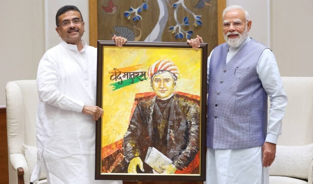 PM Modi से मिले CM सुवेंदु अधिकारी, बोले- West Bengal में शुरू होगा ‘Double Engine’ का नया युग PM Modi से मिले CM सुवेंदु अधिकारी, बोले- West Bengal में शुरू होगा ‘Double Engine’ का नया युग