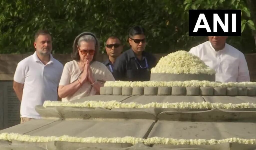 Rajiv Gandhi Death Anniversary | ’21वीं सदी के आधुनिक भारत के निर्माता’: पुण्यतिथि पर सोनिया, राहुल और खरगे ने पूर्व PM राजीव गांधी को दी भावभीनी श्रद्धांजलि Rajiv Gandhi Death Anniversary | ’21वीं सदी के आधुनिक भारत के निर्माता’: पुण्यतिथि पर सोनिया, राहुल और खरगे ने पूर्व PM राजीव गांधी को दी भावभीनी श्रद्धांजलि