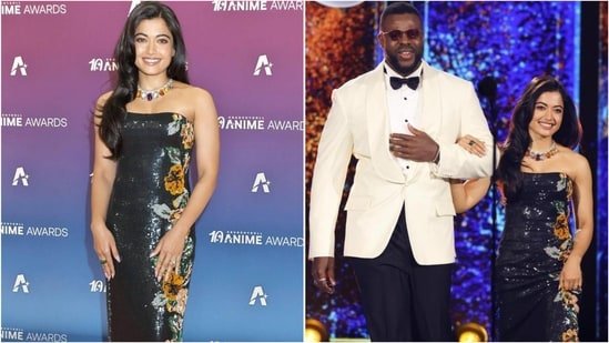 Rashmika Mandanna makes a glamorous return to Anime Awards 2026 in sparkling black strapless gown and statement jewels Rashmika Mandanna makes a glamorous return to Anime Awards 2026 in sparkling black strapless gown and statement jewels