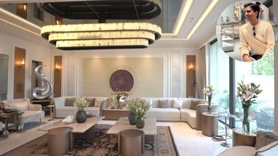 Step inside poet Kumar Vishwas’s 5-storey bungalow in Noida, featuring personal salon, lifts and 60 foot painting Step inside poet Kumar Vishwas’s 5-storey bungalow in Noida, featuring personal salon, lifts and 60 foot painting